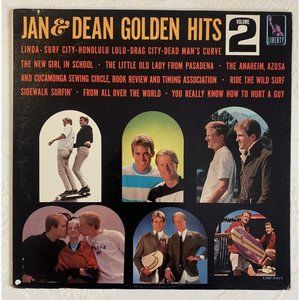 JAN & DEAN~GOLDEN HITS VOL. 2~RARE ORIG '65 LIBERTY MONO LP LRP-3417
